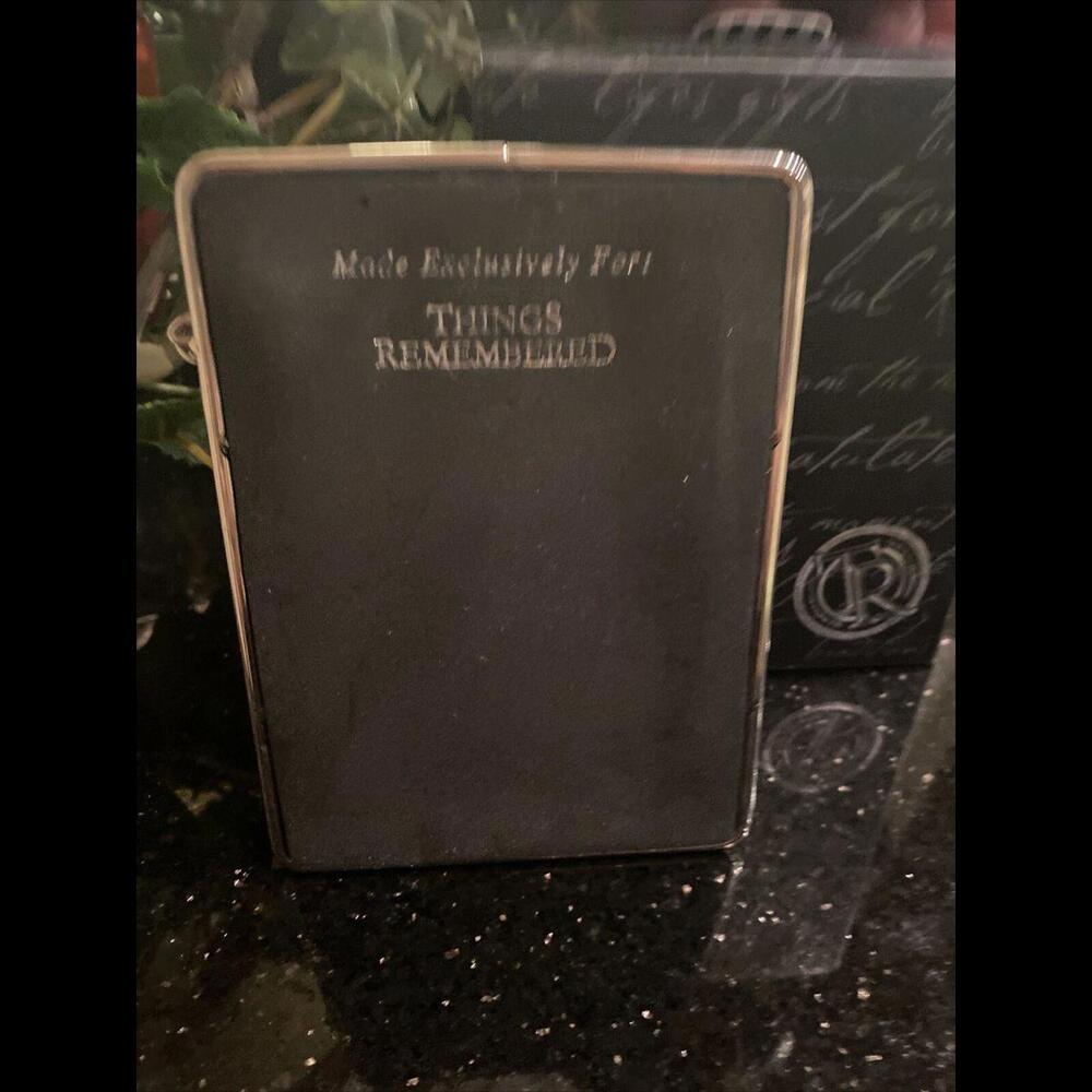 šThings Remembered Desk Clock Note pad NEW - Picture 2 of 3